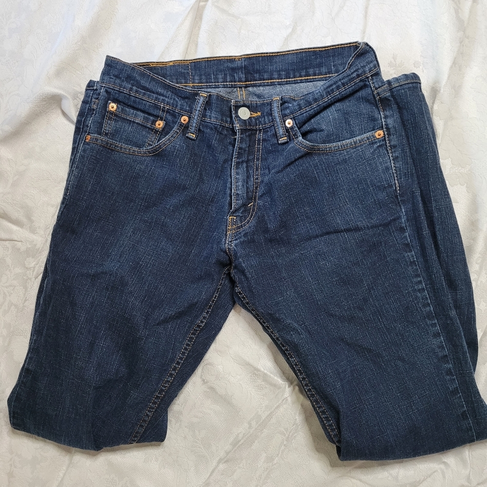 531 Levi Strauss Dark Wash Skinny Jeans